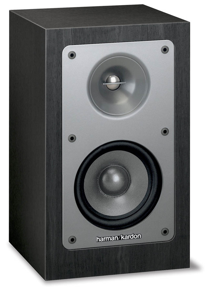 HKB 4 - Black - 4 inch 2-Way Bookshelf Speaker (110 watts / 8 ohms) - Hero